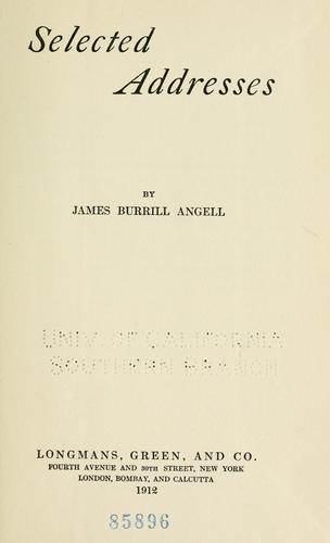 Selected addresses