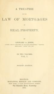 A treatise on the law of mortgages of real property, Vol. 2