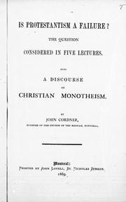 Is Protestantism a failure?
