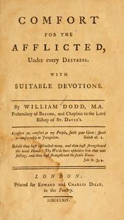 Comfort for the afflicted