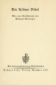 Die Kölner Bibel