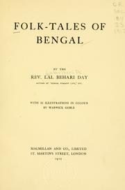 Folk-tales of Bengal