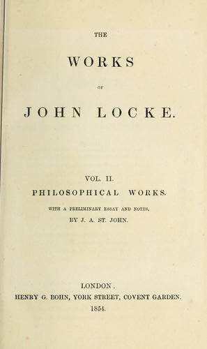 Philosophical works