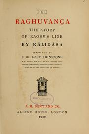 The Raghuvança