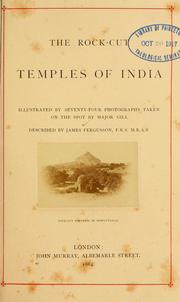 The rock-cut temples of India