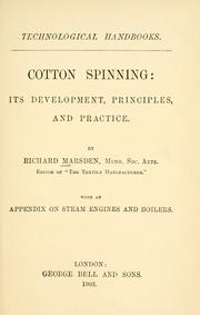 Cotton spinning