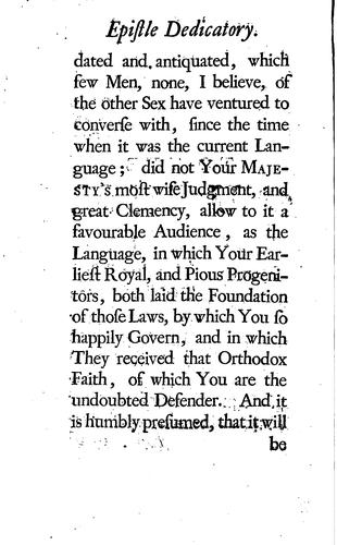 An English-Saxon homily on the birth-day of St. Gregory