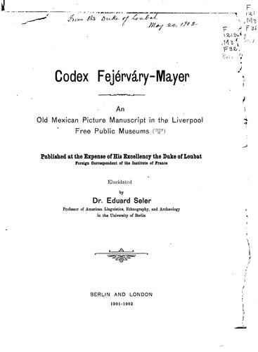 Codex Fejérváry-Mayer