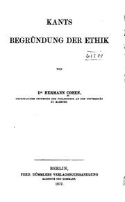 Kants Begründung der Ethik