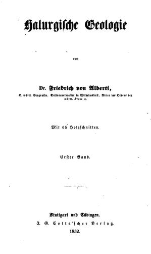 Halurgische Geologie