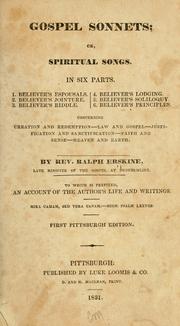 Gospel sonnets, or, Spiritual songs
