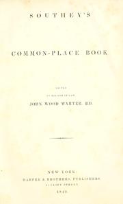Common-place book