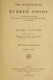 The manufacture of rubber goods