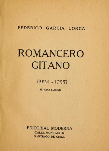 Romancero gitano (1924-1927)