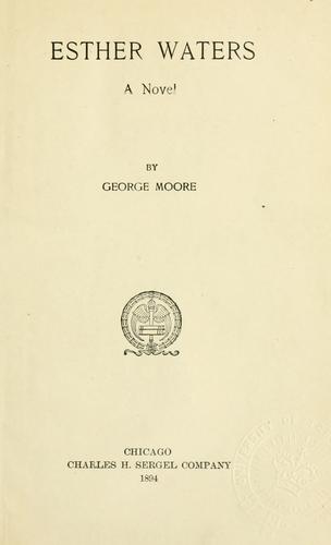 Esther Waters, a novel