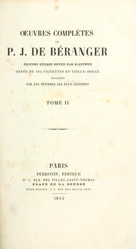 Oeuvres complètes