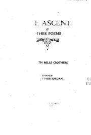 The ascent: & other poems