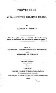 Providence as manifested through Israel