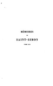 Mémoires de Saint-Simon