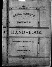 Hand=book for the use of members and visitors