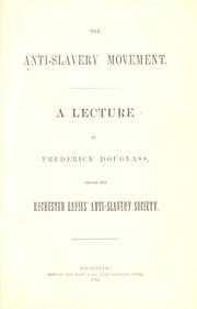 The anti-slavery movement