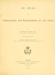 An atlas of the fertilization and karyokinesis of the ovum