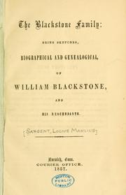 The Blackstone family