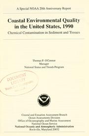 Coastal environmental quality in the United States, 1990