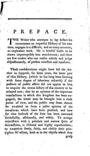 A View of the History of Great-Britain: During the Administration of Lord North, to the Second ...
