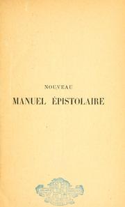 Nouveau manuel épistolaire en français et en anglais
