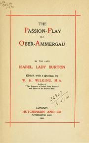 The passion-play at Ober-Ammergau