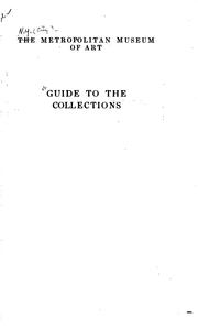 Guide to the collections