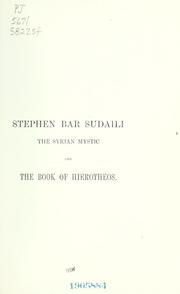 Stephen bar Sudaili