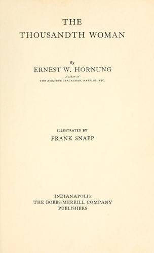 The thousandth woman
