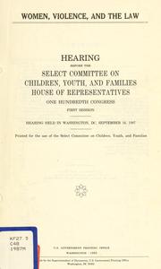 Women, violence, and the law