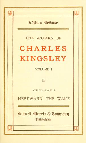 The works of Charles Kingsley