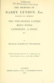 The works of William Makepeace Thackeray