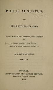 Philip Augustus, or, The brothers in arms