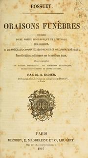 Oraisons funèbres