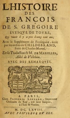 L' Histoire des François