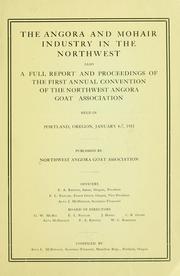 The angora and mohair industry in the Northwest