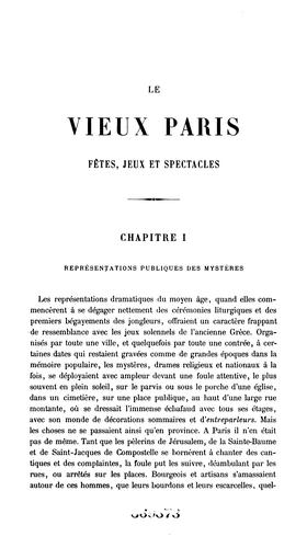 Le vieux Paris