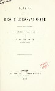 Poésies