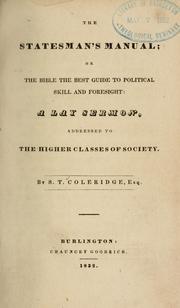 The statesman's manual