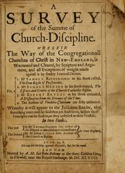 A survey of the summe of church-discipline