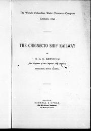 The Chignecto Ship Railway