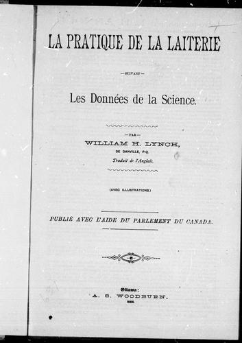 La pratique de la laiterie suivant les données de la science