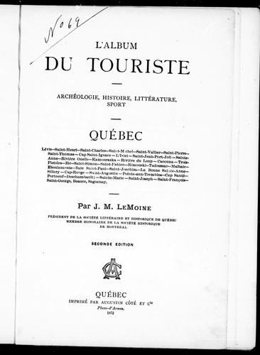 L' album du touriste