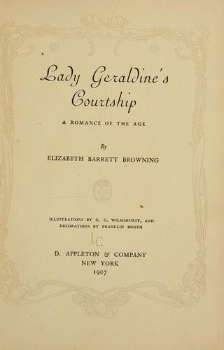 Lady Geraldine's courtship