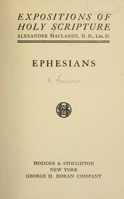 Ephesians